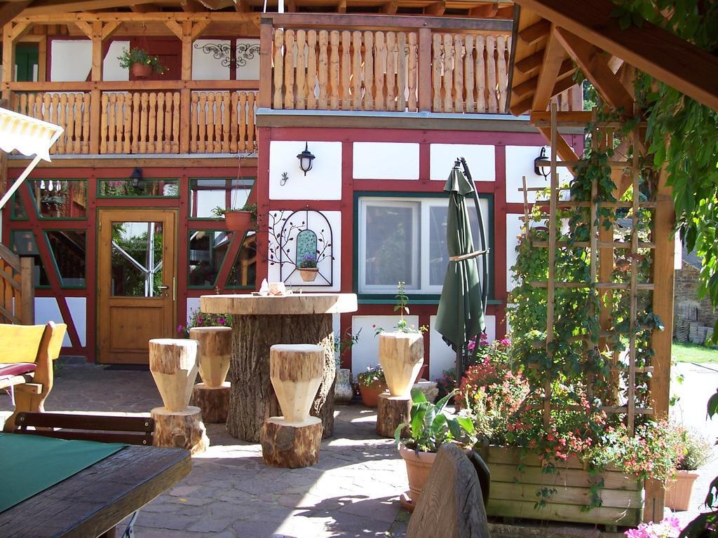 Bed and Breakfast Am Rübenkeller Binzenbach Exterior foto